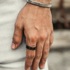 Matte Black Ring