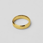 Matte Finish Golden Ring